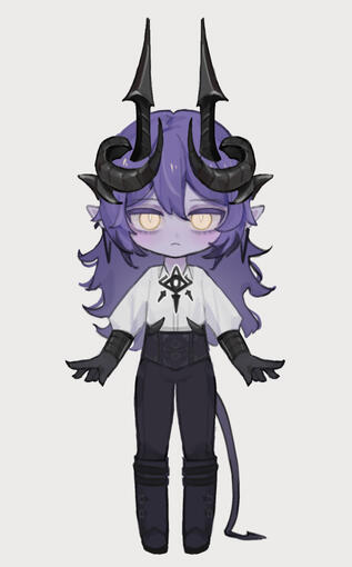 Chibi design: 50↑usd