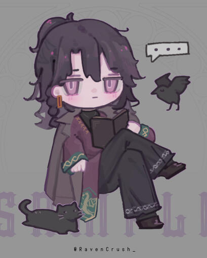 Chibi art (simple colour): 40↑usd